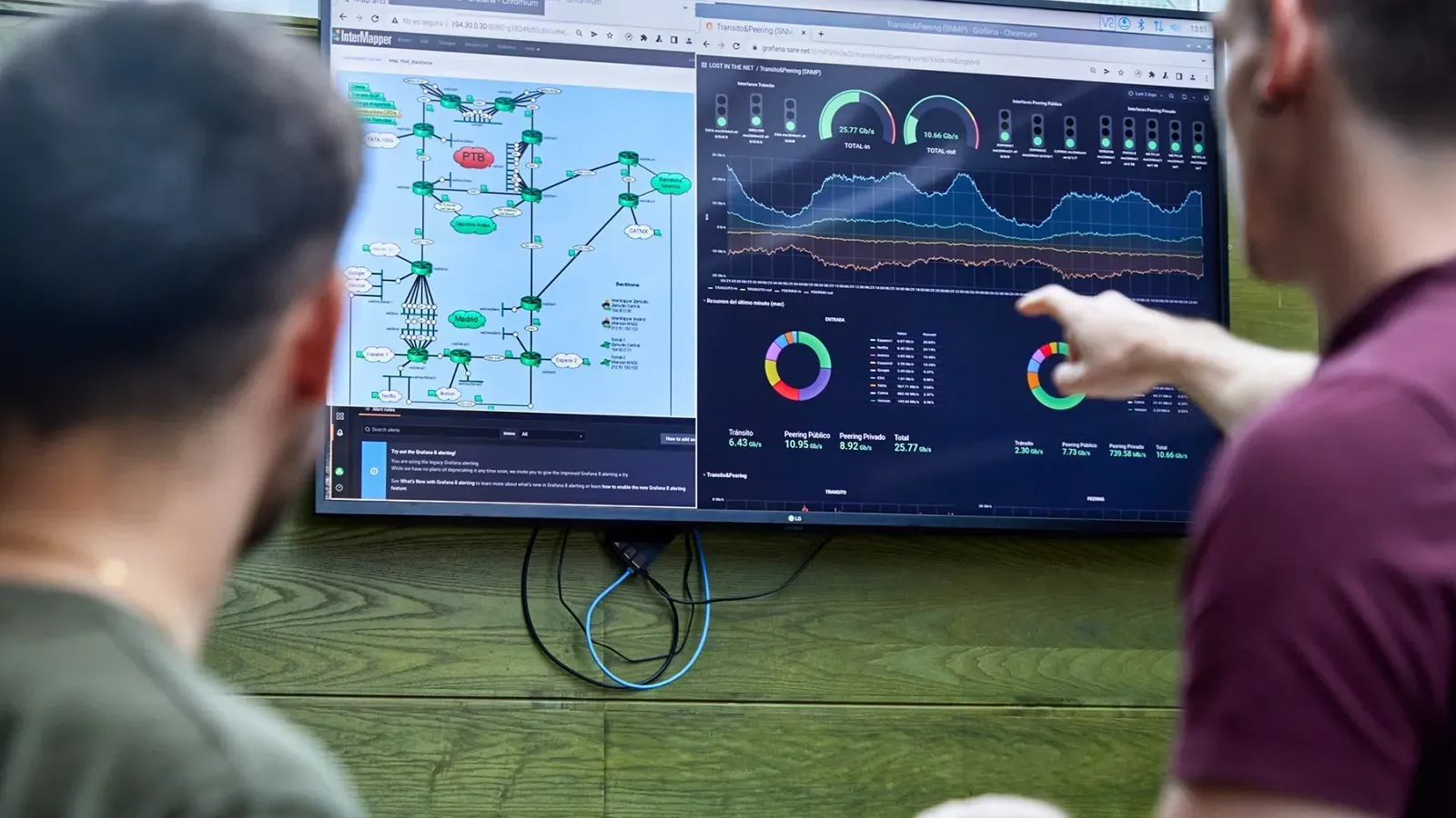 Inspección de tráfico y detección de anomalías