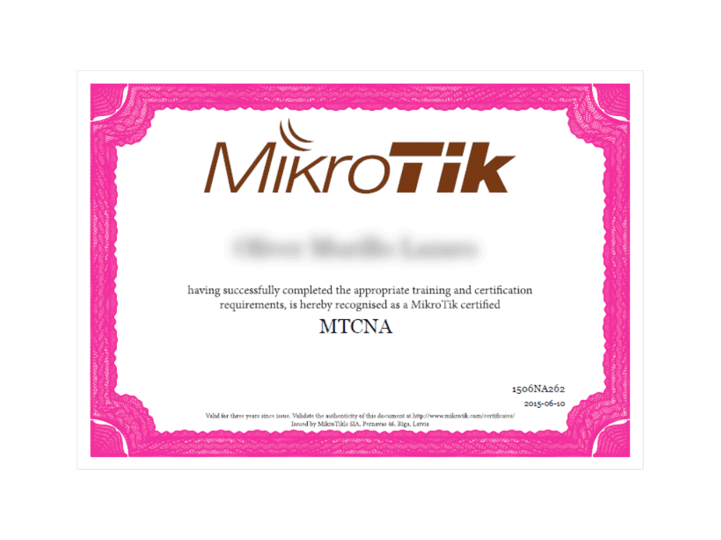 MikroTik MTCNA