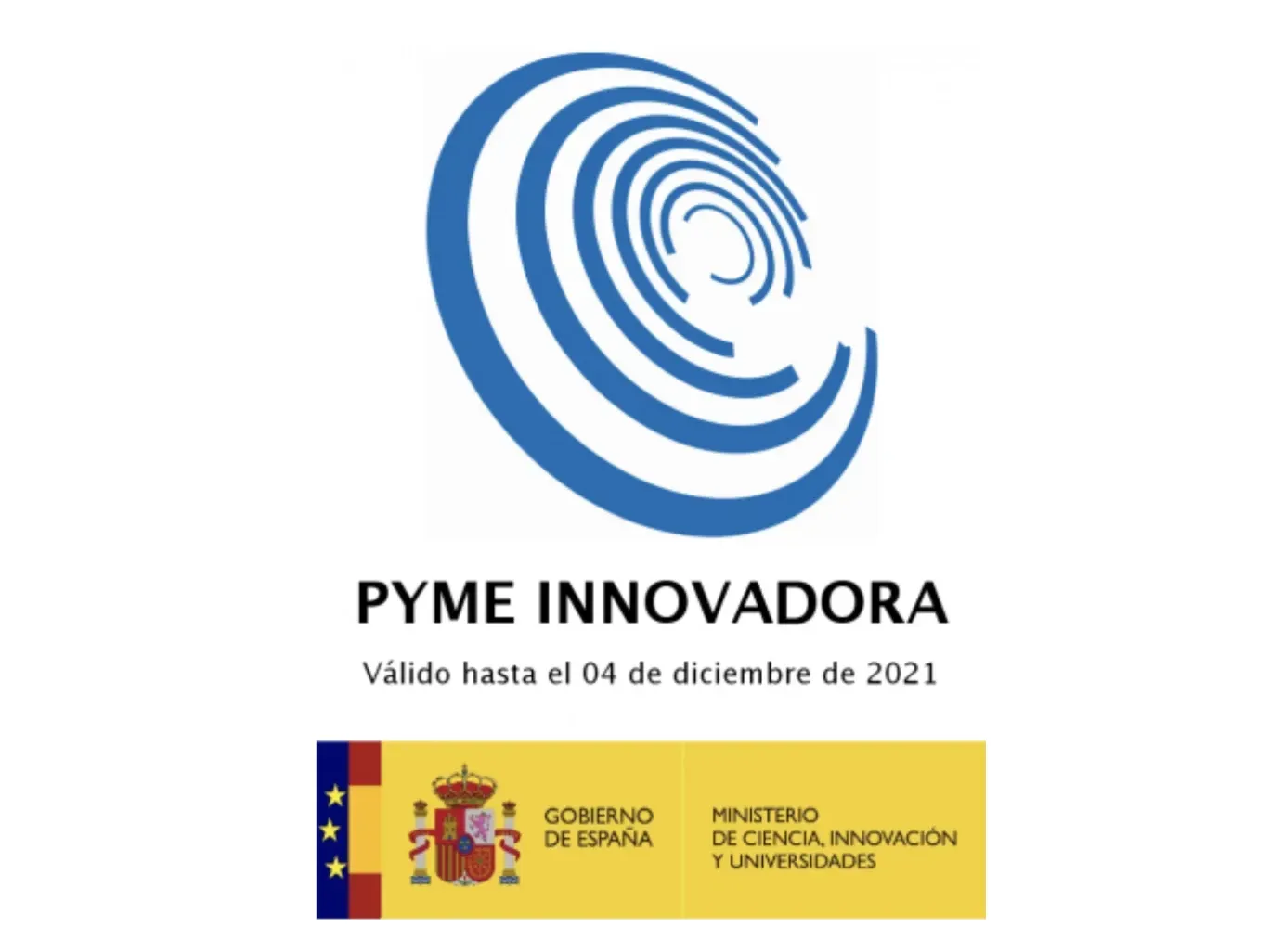 Pyme Innovadora - Ministerio de Ciencia, Innovación y Universidades.